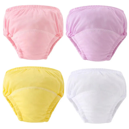 4PCS Set of Baby Training Pants for Toddler Girls
