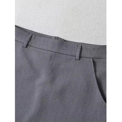 Women's High Waist A-Line Mini Skirt