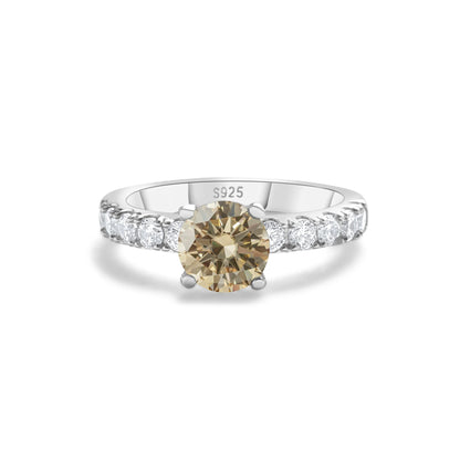 1.0 Carat Moissanite Engagement Ring 
