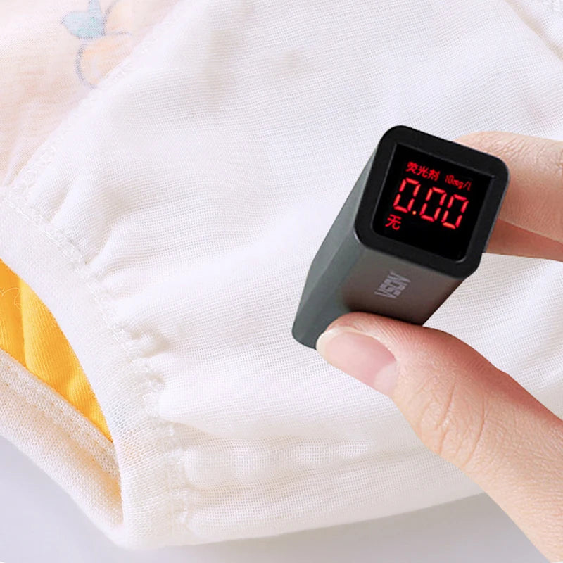 4pcs Baby Cartoon Muslin Cotton Training Pants Set