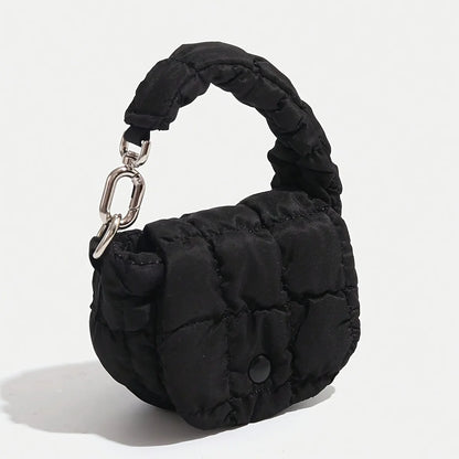 Edgy Black Mini Cloud Waist Pack