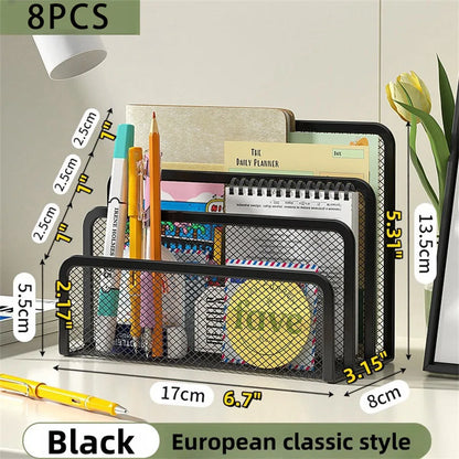 Desk Mail Organizer and Small File Holder