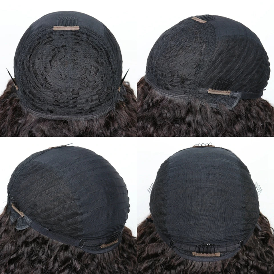 Short Straight Pixie Cut Bob Wig with Bangs