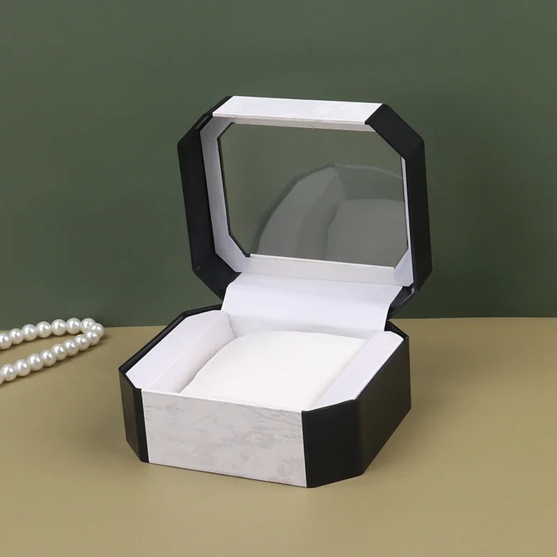 High-End European Men's Acrylic Watch Display Box
