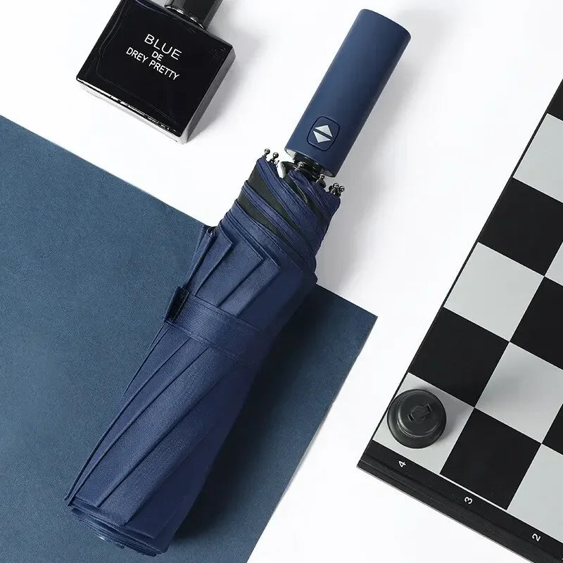 12-Bone Windproof Double-Layer Automatic Umbrella