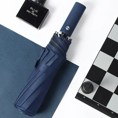 12-Bone Windproof Double-Layer Automatic Umbrella