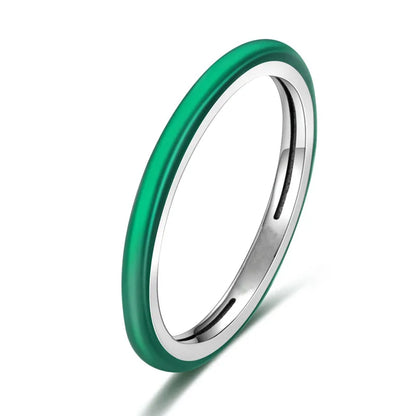 Silver-Plated Infinity Flower Daisy Ring for Women 