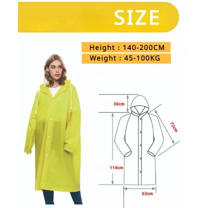 New Waterproof Raincoat Poncho