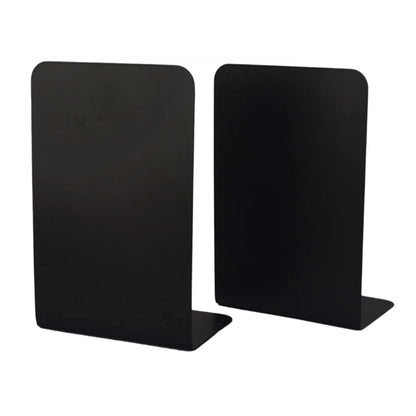 2Pcs Metal Bookends Set