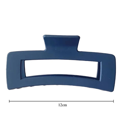 Plastic Jumbo Square Hair Claw Clips
