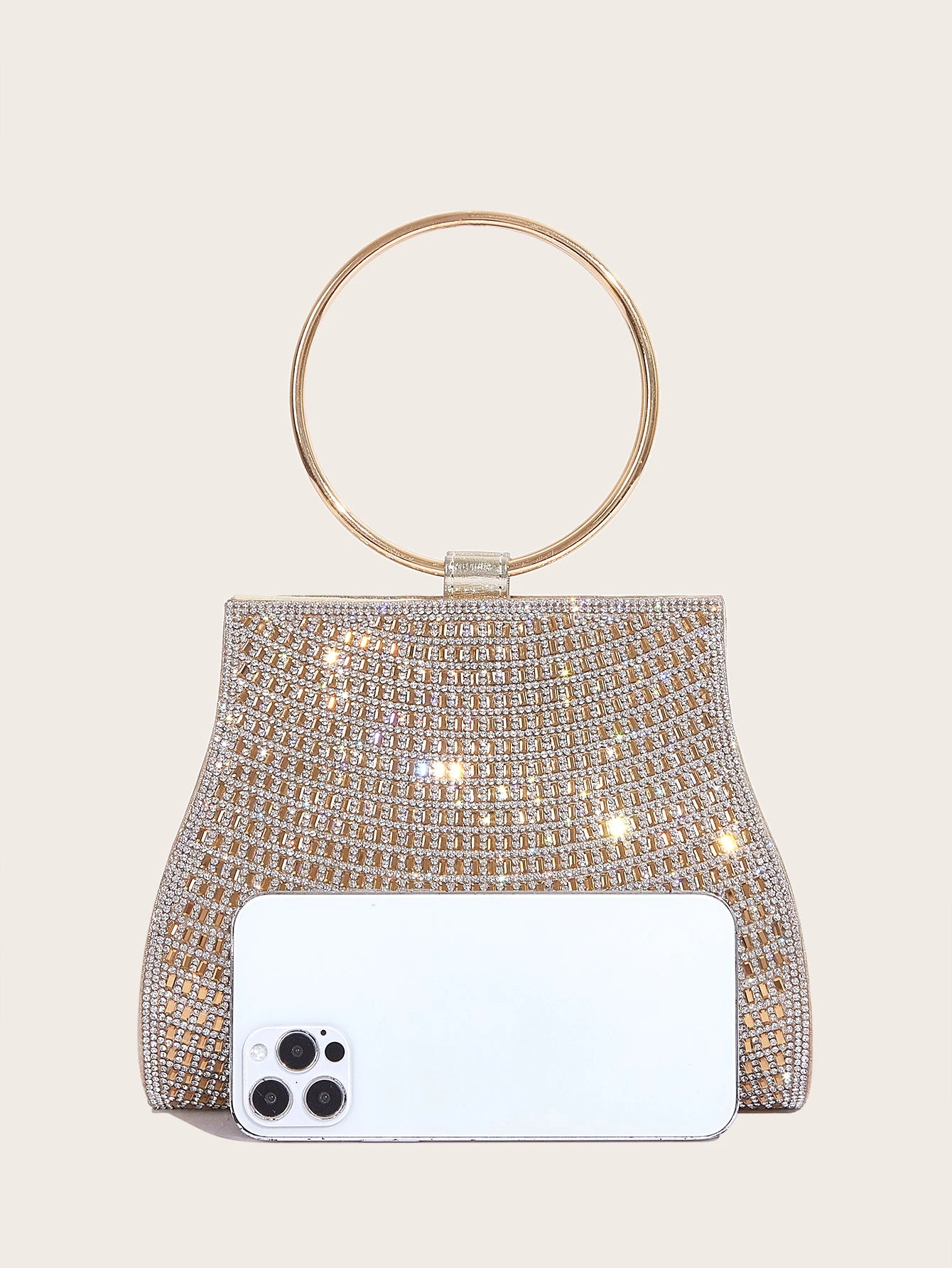 Women's Rhinestone Diamond Clutch