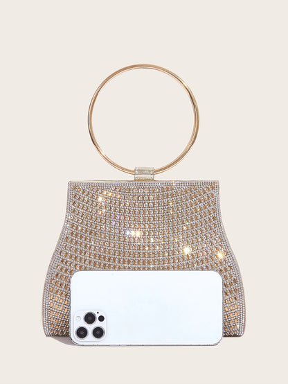 Women's Rhinestone Diamond Clutch