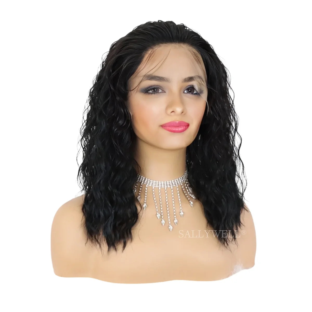 Deep Curly Short Bob Lace Front Wig
