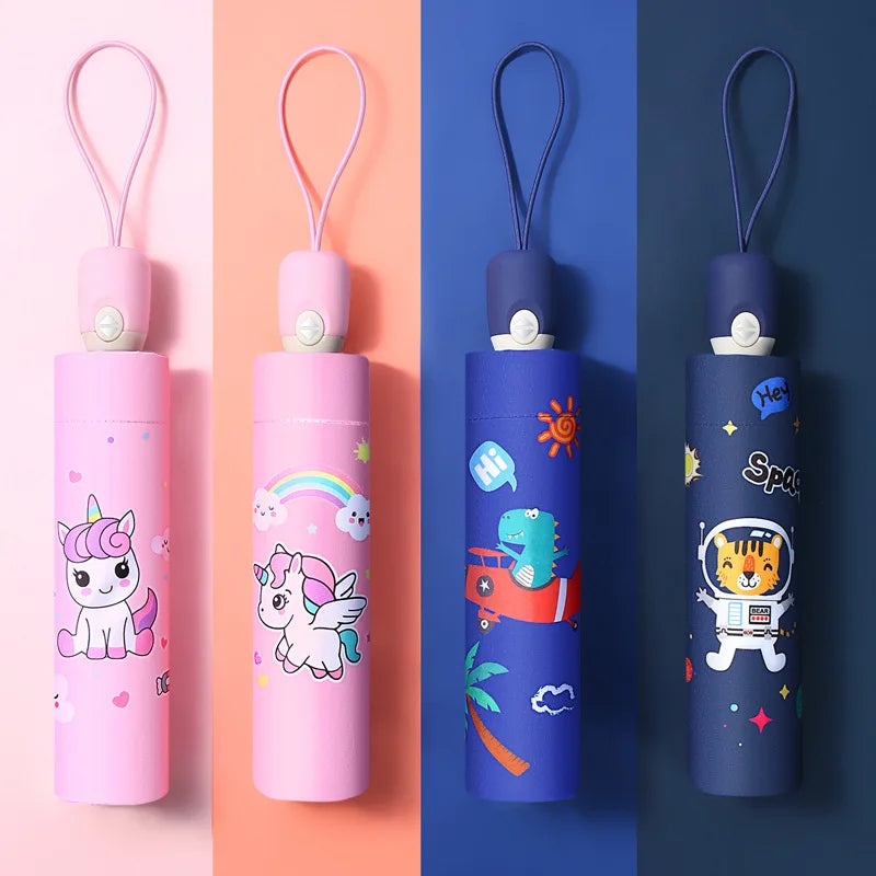 Cute Folding Umbrella for Kids