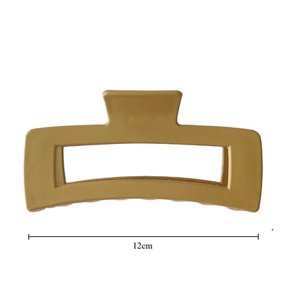 Plastic Jumbo Square Hair Claw Clips