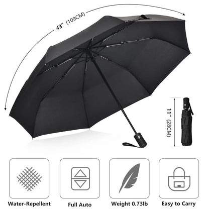 12-Bone Fully Automatic Umbrella