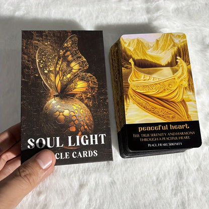 Soul Light Oracle Cards, Healing Light Tarot Deck